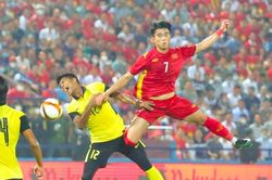 U23 Việt Nam áp đảo hoàn toàn U23 Malaysia