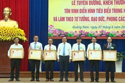 Quảng Nam tôn vinh điển hình tiêu biểu trong học tập và làm theo tư tưởng, đạo đức, phong cách Hồ Chí Minh