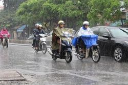 Dự báo thời tiết 8/6: Bắc Bộ mưa rào và dông rải rác