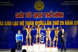 Khai mạc Giải Vô địch Thể hình các câu lạc bộ toàn quốc lần thứ 29