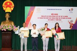 Nam Định tuyên dương các tập thể, cá nhân xuất sắc tại SEA Games 31