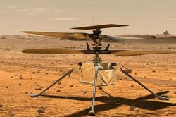 Trực thăng NASA chống chọi với mùa đông sao Hỏa