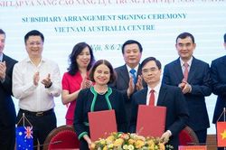 Triển khai dự án thành lập Trung tâm Việt Nam-Australia