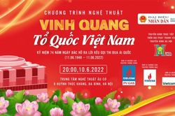 Báo Đại biểu Nhân dân tổ chức chương trình 'Vinh quang Tổ quốc Việt Nam'