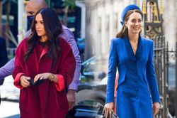 Trong khi 'dâu cả' Hoàng gia được khen mặc đẹp hơn cả mẫu thì Meghan Markle bị chê 'phèn'