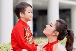 Nhật Kim Anh xúc động khi gặp lại con: 'Mẹ luôn yêu con ở bất cứ không gian nào'