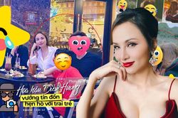 Sau ồn ào bí mật kết hôn với đại gia, Diễm Hương tiếp tục vướng tin đồn cặp kè với trai trẻ