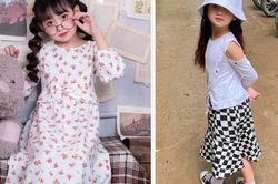 Vẻ ngoài đáng yêu, phong cách sành điệu của bé Quỳnh Chi - Vân Vân 'Thương ngày nắng về'