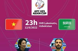 Thông tin trước trận tứ kết U23 Việt Nam-Saudi Arabia