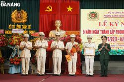 Phòng Cảnh vệ miền Trung kỷ niệm 5 năm thành lập