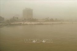 Iraq lại phải hủy các chuyến bay do bão cát