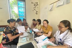 Kiểm tra công tác dân số tại xã Ninh Thắng