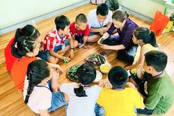 'Khám phá làng nghề truyền thống'- chương trình dã ngoại tạo nhiều hứng thú cho thiếu nhi