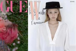 'Cặp đôi Chanel' Jennie BLACKPINK - G-Dragon càn quét bìa tạp chí Hàn tháng 7