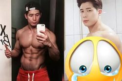 Ngừng tập gym để ăn cho thỏa thích, anh chàng gây choáng với thân hình hiện tại