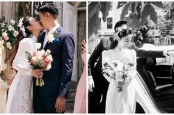 Loạt ảnh Minh Hằng tình tứ bên chồng trong lễ gia tiên