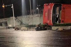 Tốc độ của xe khách thời điểm xảy ra vụ tai nạn khiến 9 người thương vong là bao nhiêu?