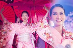 Phương Anh hóa 'gái Nhật đó' tại buổi trao sash: Chiến lược khôn ngoan trước khi sang xứ sở hoa anh đào