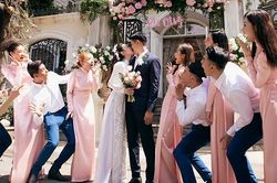 Thêm loạt ảnh vu quy của Minh Hằng: Ông xã không rõ mặt vẫn được khen trẻ đẹp