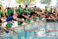 Nestlé MILO đồng hành cùng giải bơi và điền kinh học sinh phổ thông toàn quốc