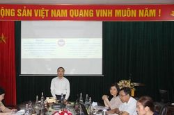 Hội nghị đánh giá hoạt động Dự án hỗ trợ Học viện Tư pháp Quốc gia Lào
