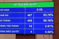 Quốc hội thông qua Luật Điện ảnh (sửa đổi)