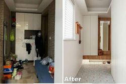 Căn hộ cũ 140m² được cải tạo theo phong cách Nhật Bản