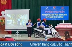 Phổ biến giáo dục pháp luật an toàn giao thông và kỹ năng lái xe an toàn cho đoàn viên, thanh niên và học sinh