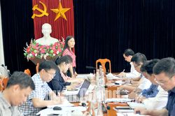 Đoàn giám sát của Thường trực HĐND tỉnh giám sát tại huyện Na Hang