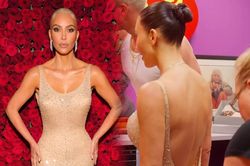 Giảm cấp tốc 7kg, Kim Kardashian vẫn làm hỏng váy của bom sex nước Mỹ vì vòng ba 'quá khổ'
