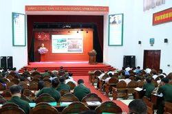 340 cán bộ được tập huấn Luật Biên phòng Việt Nam