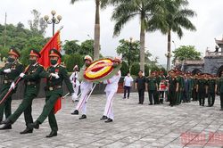 Điện Biên tổ chức truy điệu, an táng hài cốt liệt sĩ hy sinh tại Lào