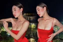 Gò bồng đảo như 'tuôn trào ra ngoài' của Lương Thùy Linh: Quá áp lực cho tân Hoa hậu Thế giới Việt Nam