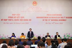Họp báo công bố kết quả Kỳ họp thứ 3, Quốc hội khóa XVTin khácPhát huy tiềm năng về năng lượng tái tạoNghị quyết số 17: Tạo sức bật cho du lịch cộng đồng