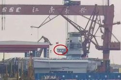Trung Quốc hạ thủy tàu sân bay thứ ba sản xuất trong nước