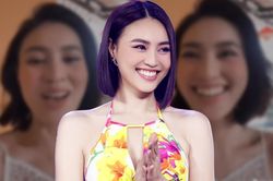 Phản ứng của Ninh Dương Lan Ngọc khi nghe nhạc của mình vang lên ở nơi đông người