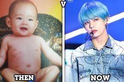 Loạt ảnh ngày ấy và bây giờ chứng minh BTS không hề 'dao kéo'