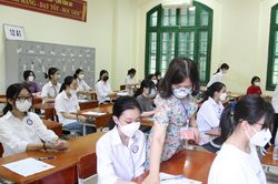 Kết thúc kỳ thi vào lớp 10 tại Hà Nội: Không có thí sinh vi phạm quy chế
