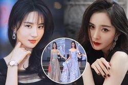 Xôn xao khoảnh khắc Lưu Diệc Phi ngó lơ Dương Mịch