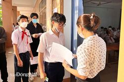 Ngày 20-6, bắt đầu chấm thi tuyển sinh lớp 10