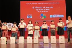 Trao giải Hội thi Nét vẽ xanh 2022