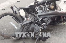 Bình Phước: Xe tải va chạm xe máy, cháu bé 9 tuổi tử vong thương tâm
