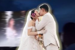 Xôn xao clip ông xã Minh Hằng làm thơ tặng vợ 'ngọt như mía lùi' trong lễ cưới