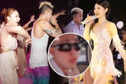 Jun Phạm ho, buồn nôn sau khi 'quẩy' quên lối về tại đám cưới Minh Hằng