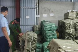 Tạm giữ hơn 20.000 sản phẩm thiết bị vật tư ngành nước không rõ nguồn gốc, xuất xứ