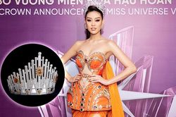 Vương miện Hoa hậu Hoàn vũ Việt Nam 2022 đính 2137 viên kim cương