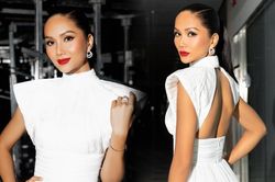 Bán kết Miss Universe VN: H'Hen Niê khoe lưng trần gợi cảm, độ 'chặt chém' không thua kém ai