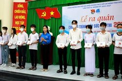 Tổ chức lễ ra quân chương trình Tiếp sức mùa thi năm 2022