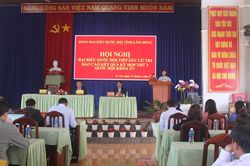 Đoàn ĐBQH tiếp xúc cử tri huyện Đơn Dương