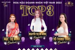 BXH 'Người đẹp được yêu thích nhất' Hoa hậu Doanh nhân Việt Nam 2022 chính thức khai mở